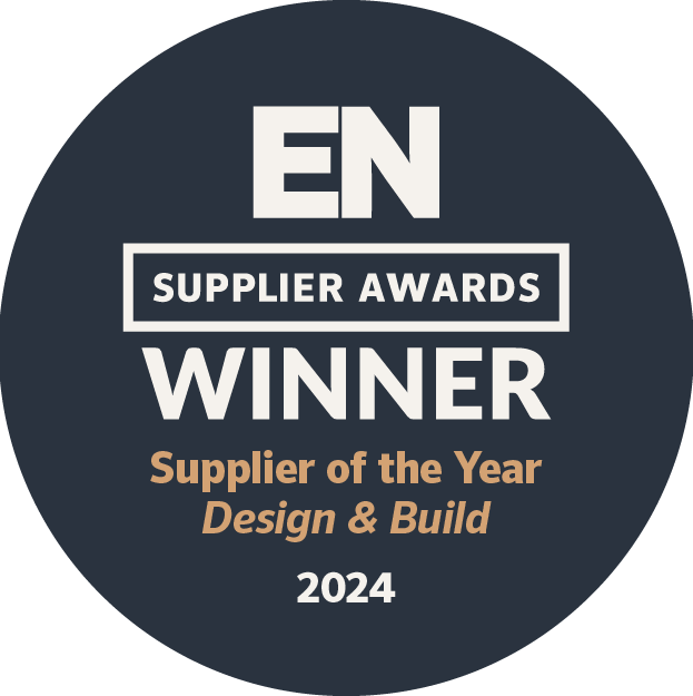 EN supplier of the year design and build winner 2024 accreditation