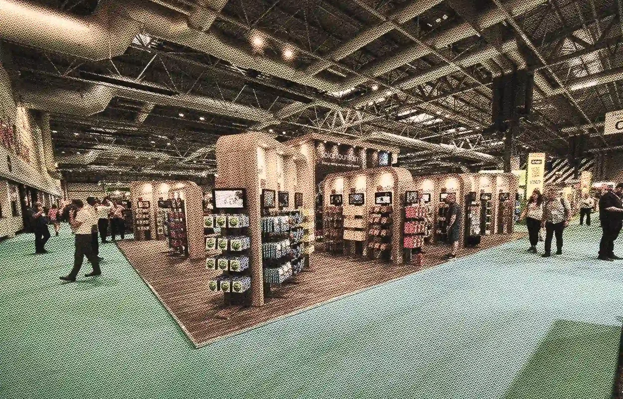 CUSTOM - bespoke exhibition stand designed and built by Rocket-X