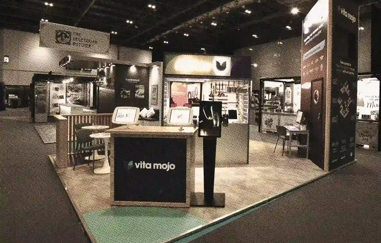CUSTOM - bespoke exhibition stand designed and built by Rocket-X