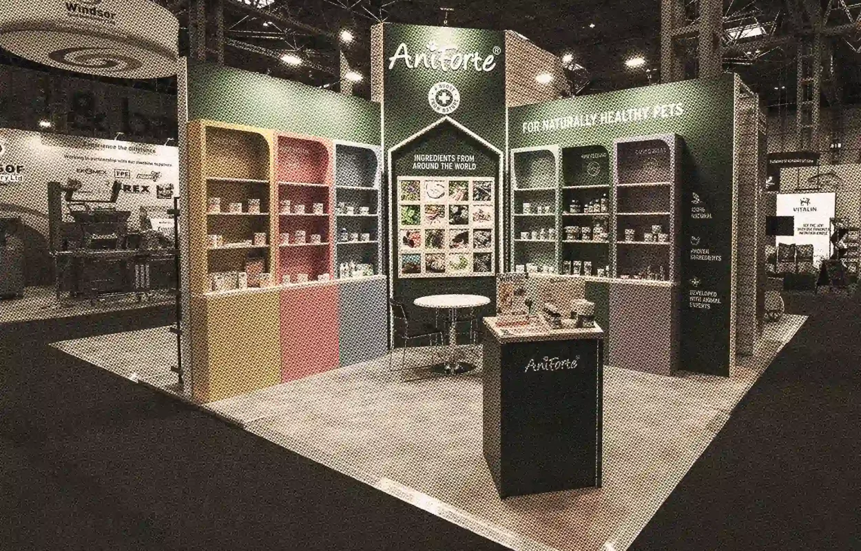 CUSTOM - bespoke exhibition stand designed and built by Rocket-X