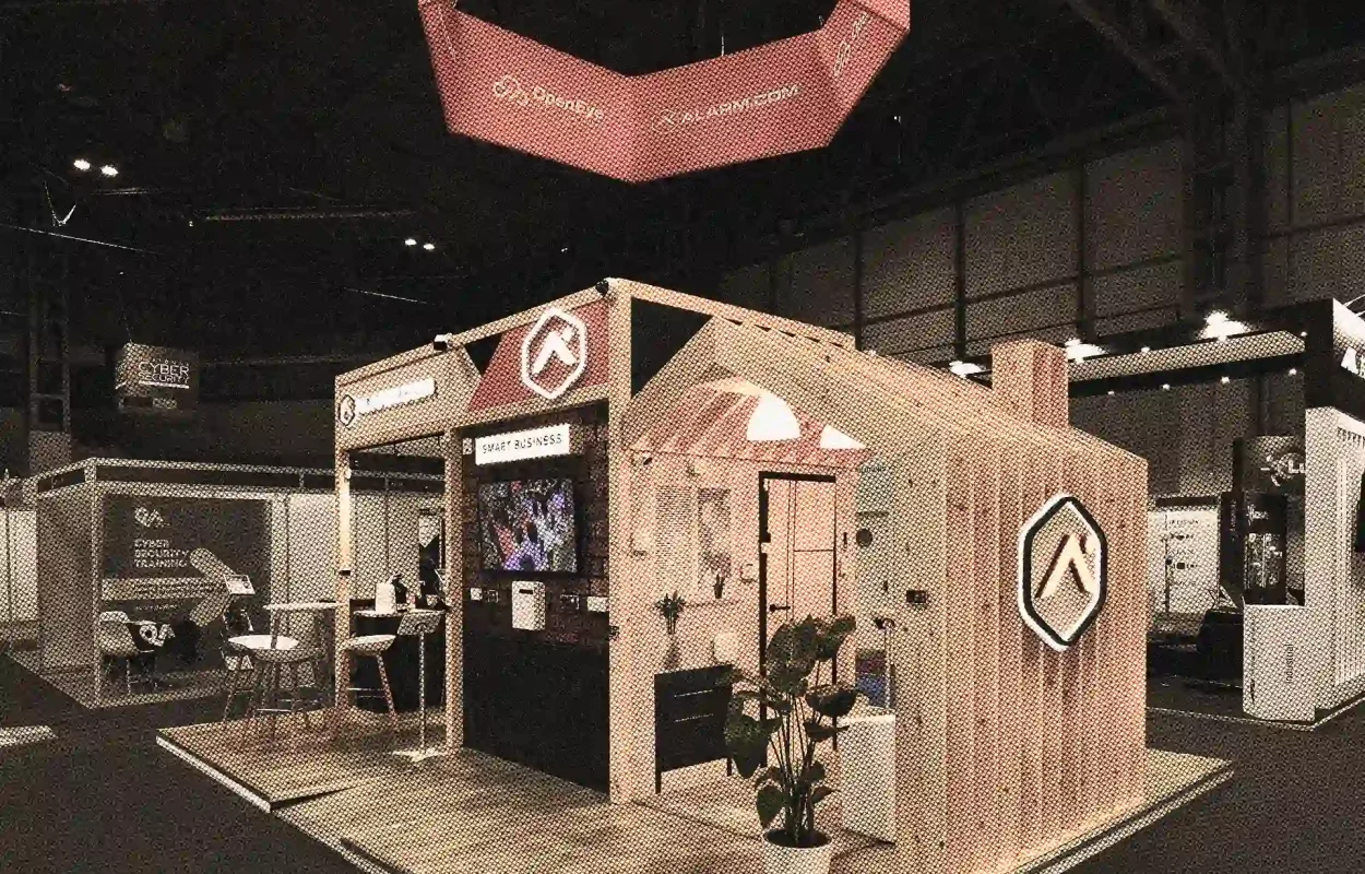 CUSTOM - bespoke exhibition stand designed and built by Rocket-X