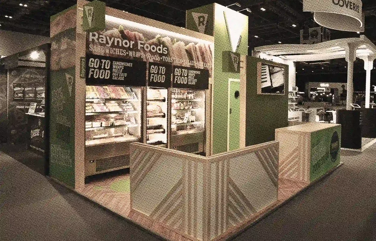 CUSTOM - bespoke exhibition stand designed and built by Rocket-X