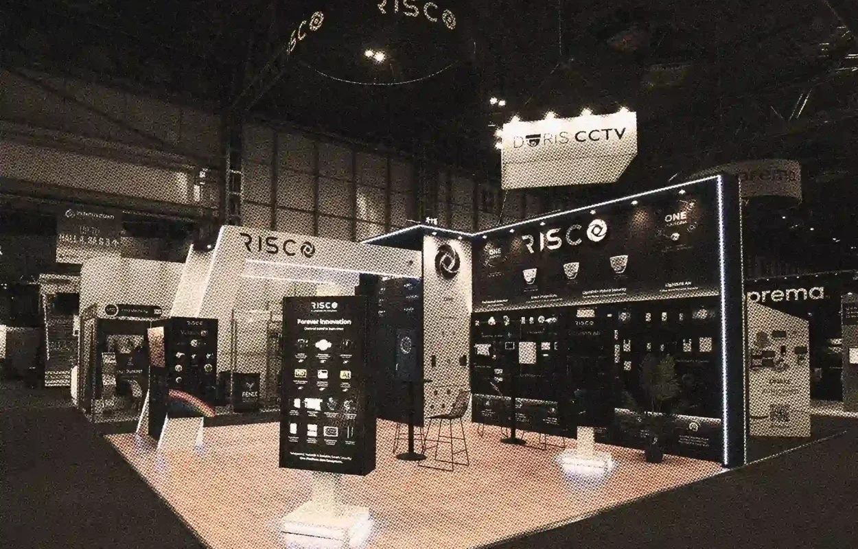 CUSTOM - bespoke exhibition stand designed and built by Rocket-X