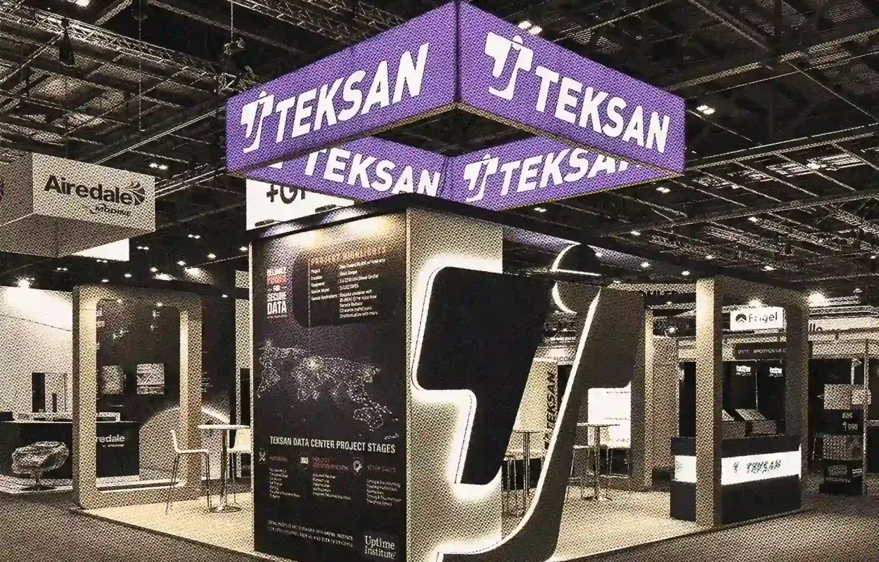Teksan CUSTOM bespoke exhibition stand, designed and built by Rocket-X