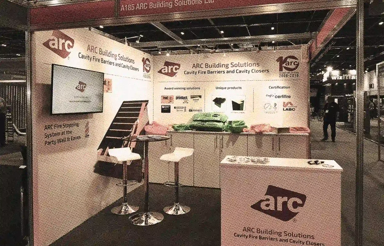 LITE shell scheme exhibition stand designed and built by Rocket-X