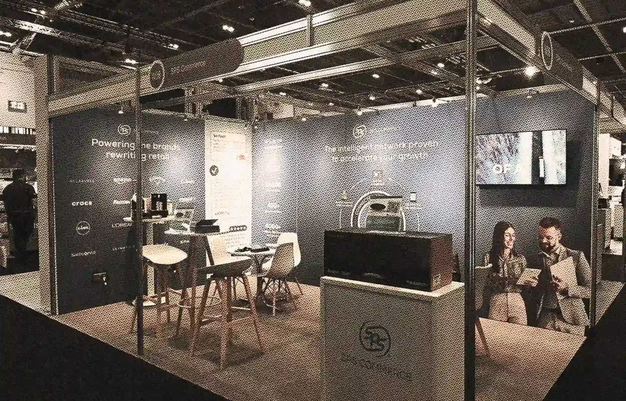 LITE shell scheme exhibition stand designed and built by Rocket-X