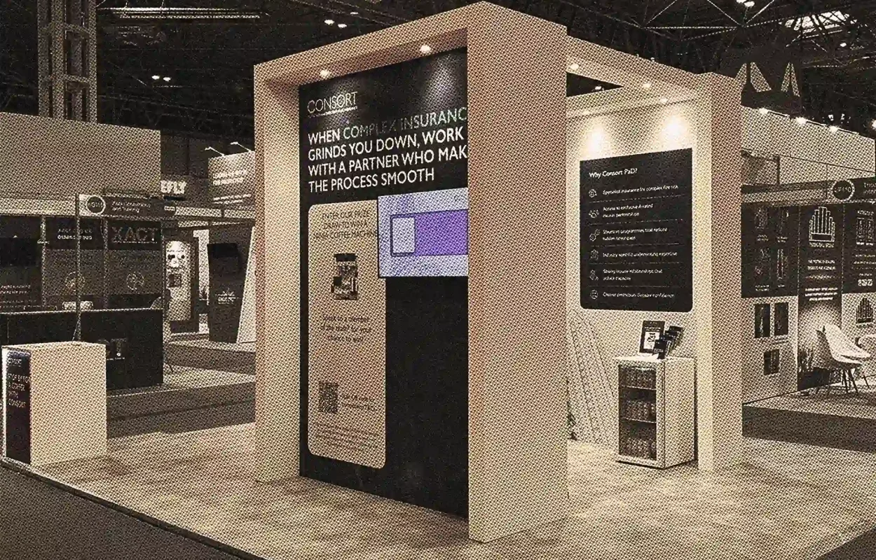 READY space only exhibition stand